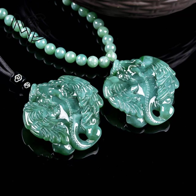 Jewelry & Watches Company - Liontin Apsaras Pixiu Terbang Air Biru