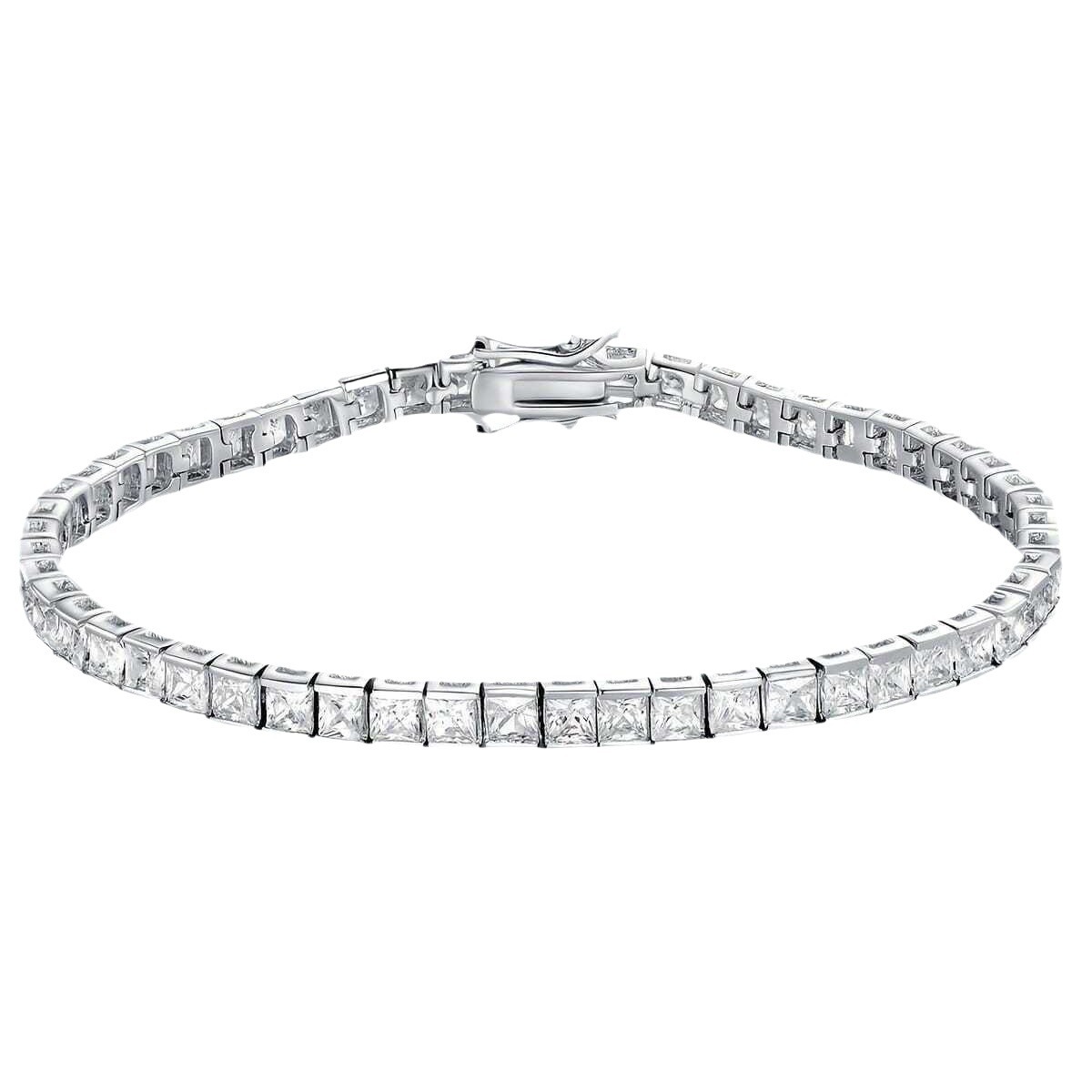 Tennis Bracelet Cubic - Merek Fashion Tenis Gelang Putri Cut
