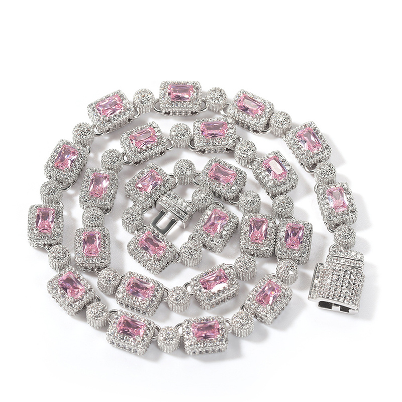 Tennis Bracelet Cubic - Kalung Choker Rantai Tenis Hip Hop