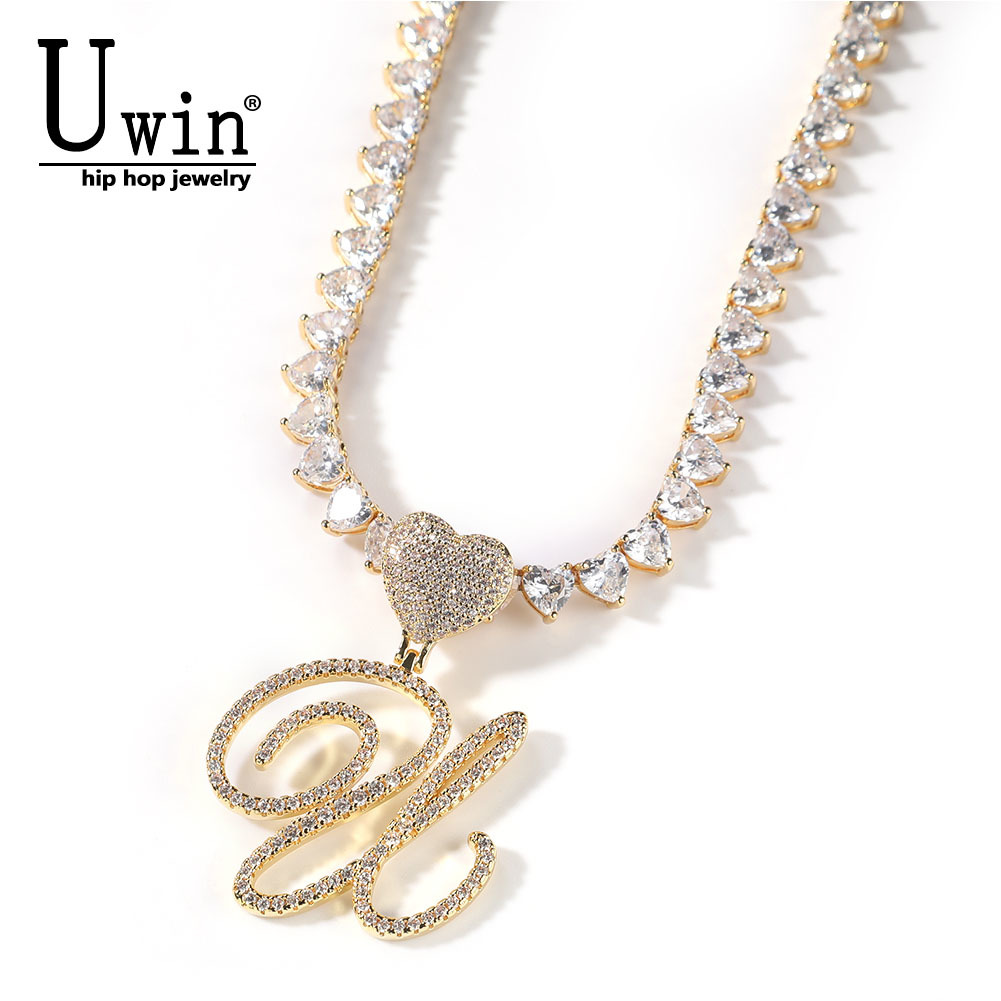 Uwin huruf pengeriting dengan  - Tennis Bracelet Cubic ulasan dan harga
