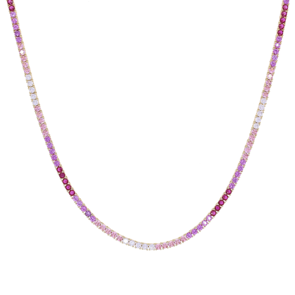 Kalung dan gelang rantai tenis - Tennis Bracelet Cubic ulasan dan harga