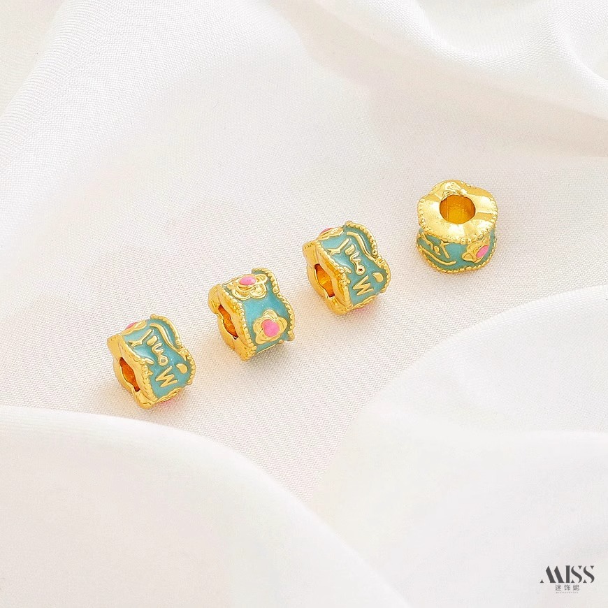 Manik-manik Spacer Berlapis Em - Rose Gold Bracelet ulasan dan harga