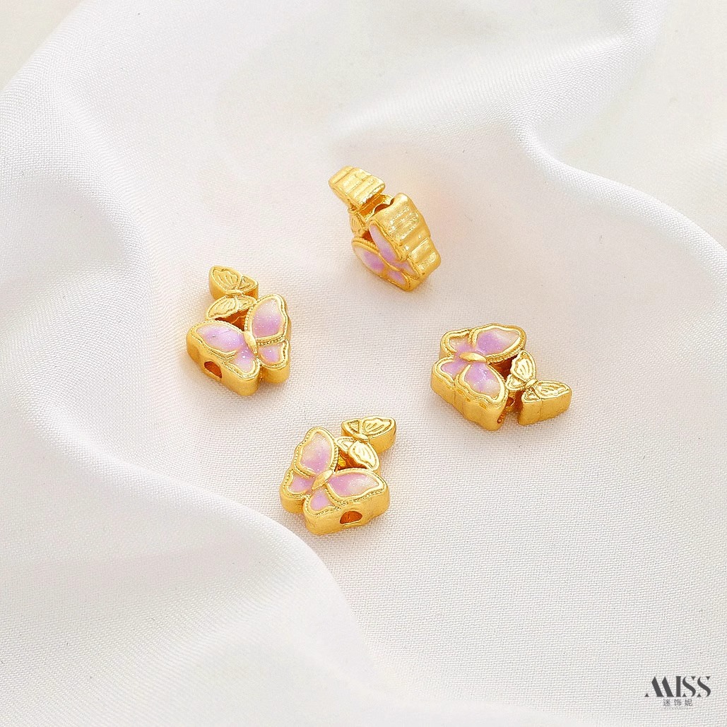 Manik-manik Spacer Berlapis Em - Rose Gold Bracelet ulasan dan harga