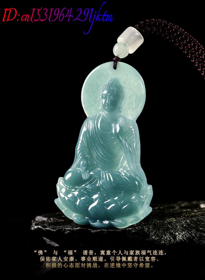 Kalung Liontin Buddha Giok Bur - Jewelry & Watches Company ulasan dan harga