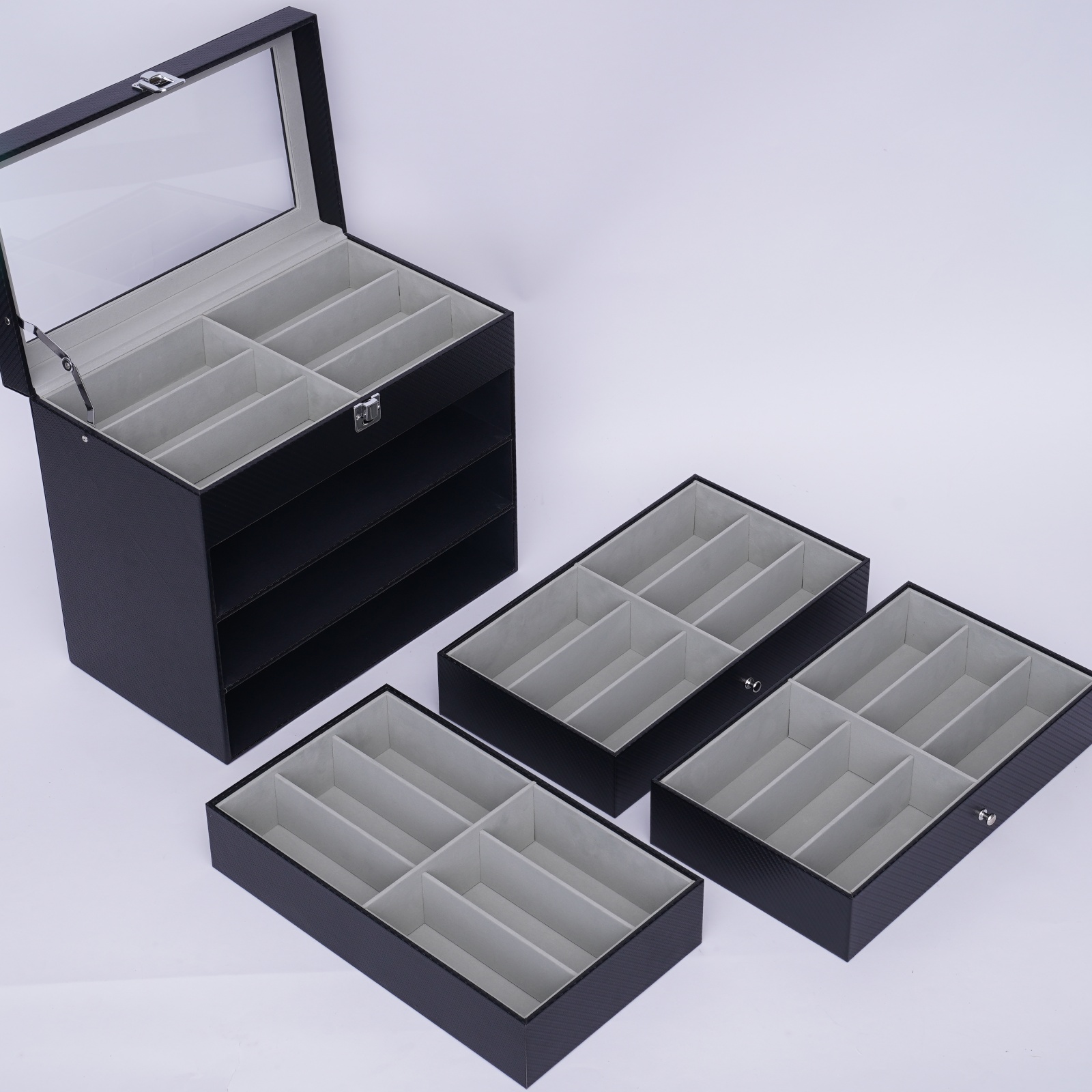 Kotak Penyimpanan Kacamata 4 L - Jewels On Watches ulasan dan harga