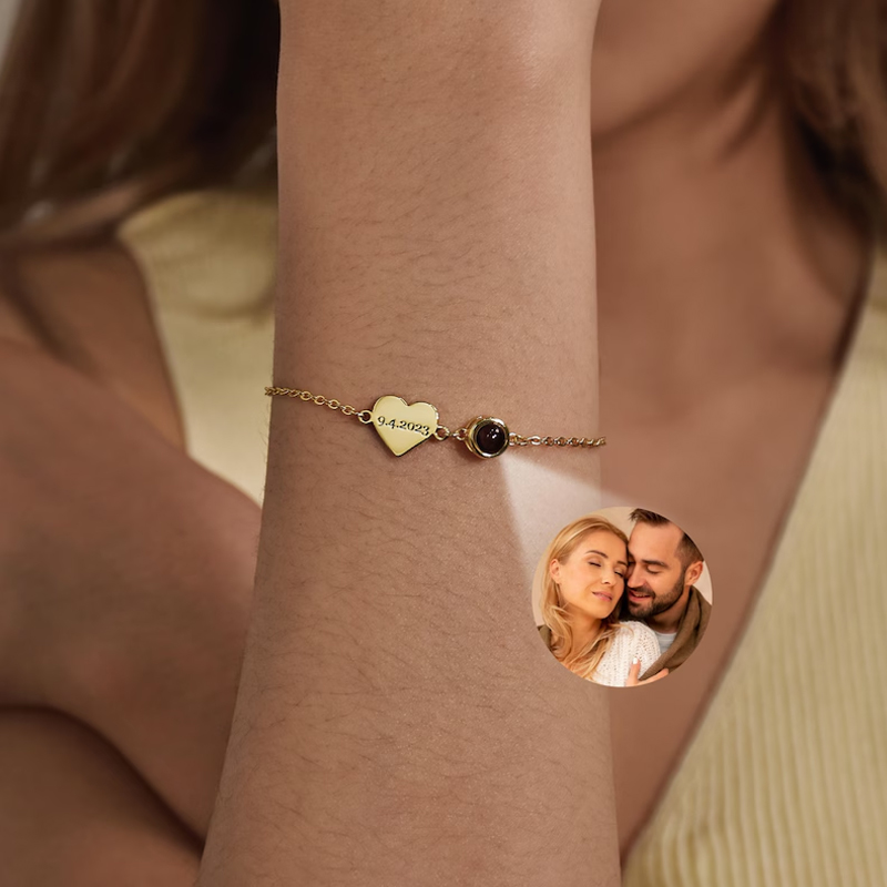 Gelang Nama Kustom dengan Gela - Rose Gold Bracelet ulasan dan harga