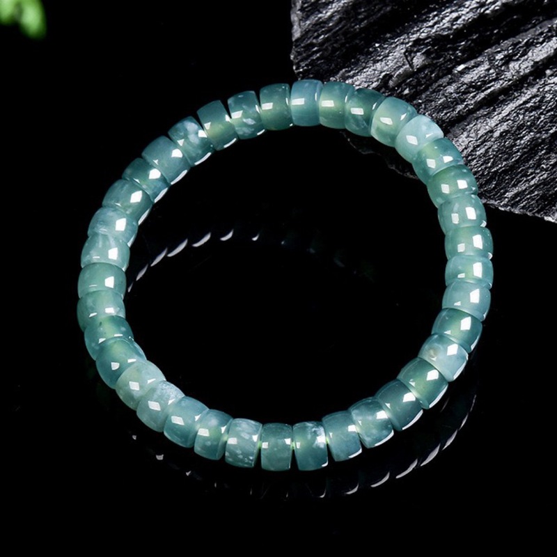 Gelang Batu Giok Biru Alami Ke - Jewelry & Watches Company ulasan dan harga