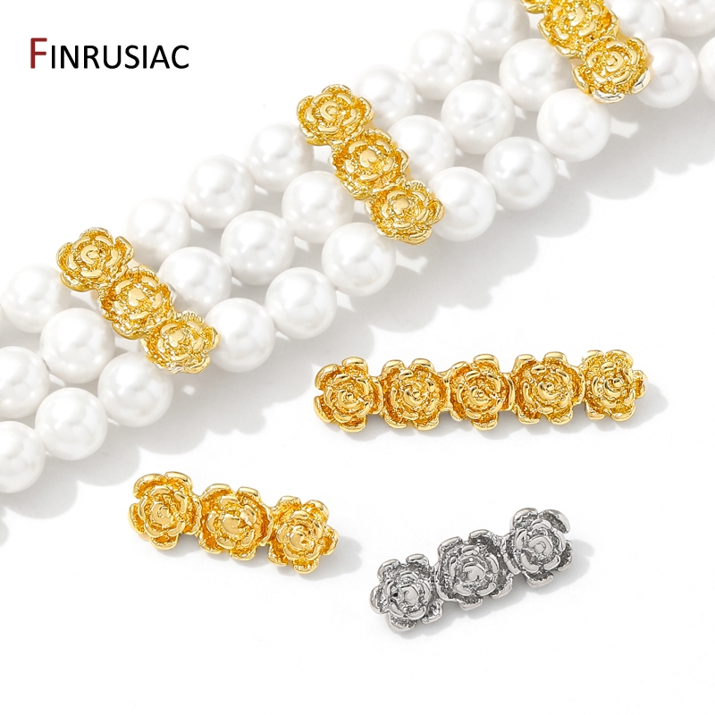 Pemisah Manik Bunga Mawar Kuni - Rose Gold Bracelet ulasan dan harga