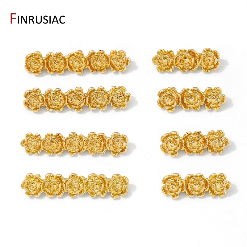 Pemisah Manik Bunga Mawar Kuni - Rose Gold Bracelet ulasan dan harga