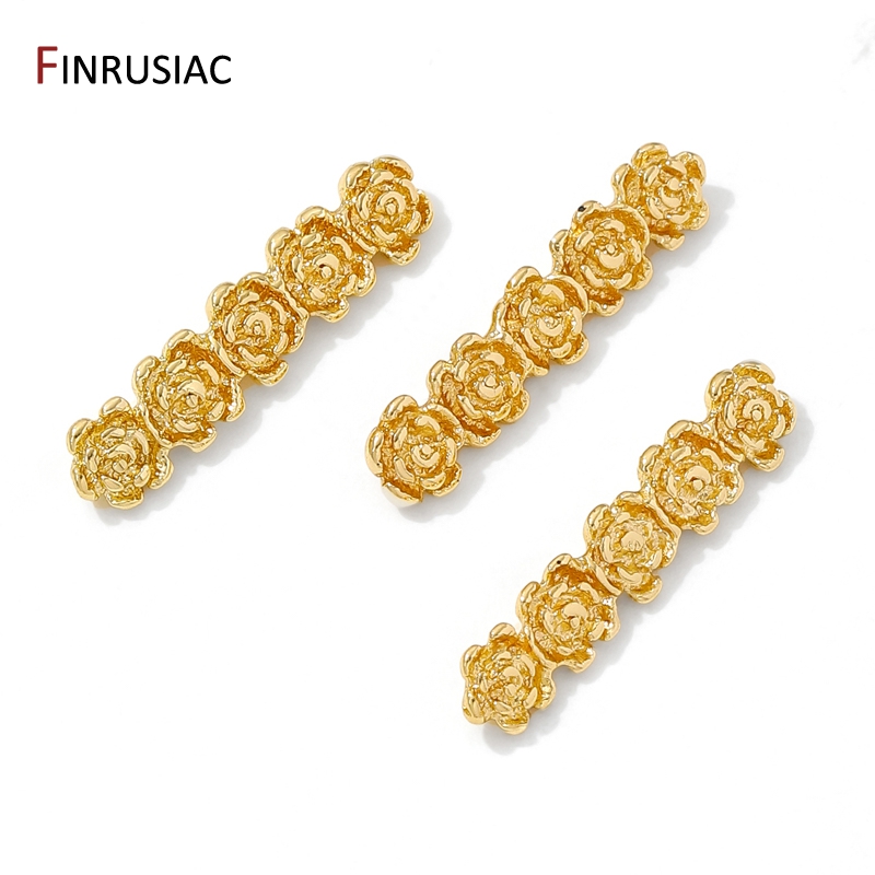 Pemisah Manik Bunga Mawar Kuni - Rose Gold Bracelet ulasan dan harga