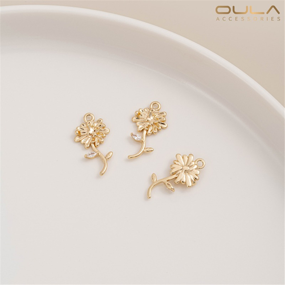 1 Buah Liontin Bunga Daisy Kec - Rose Gold Bracelet ulasan dan harga
