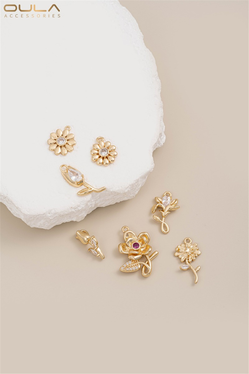 1 Buah Liontin Bunga Daisy Kec - Rose Gold Bracelet ulasan dan harga