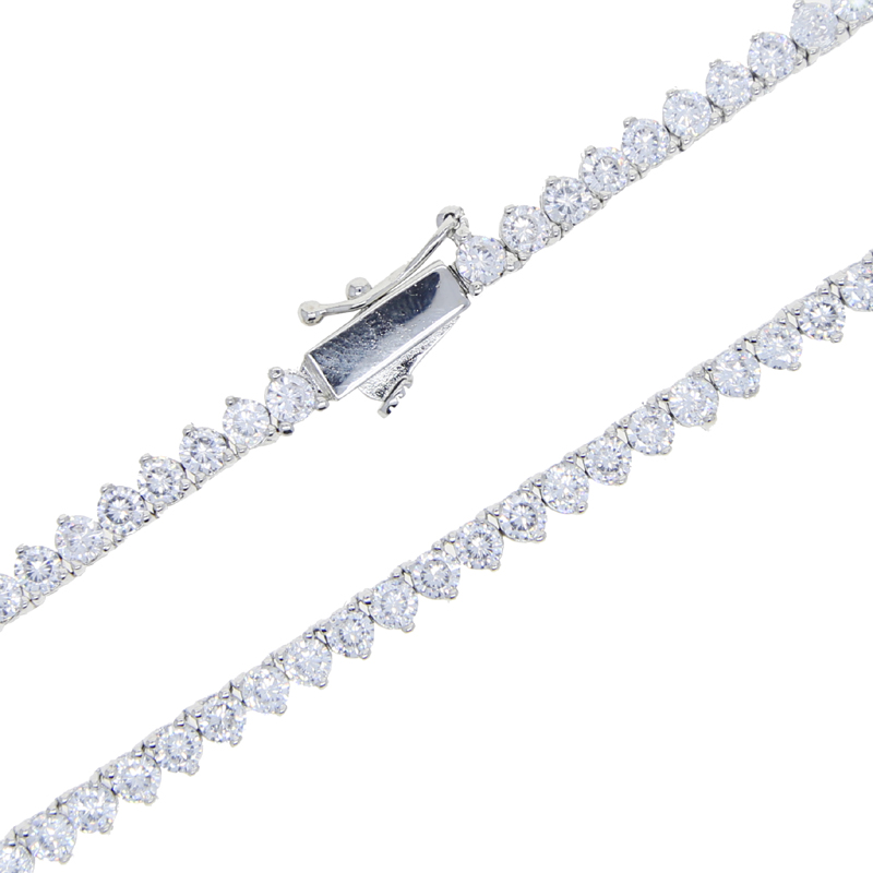 Ices Out kalung rantai tenis 3 - Tennis Bracelet Cubic ulasan dan harga