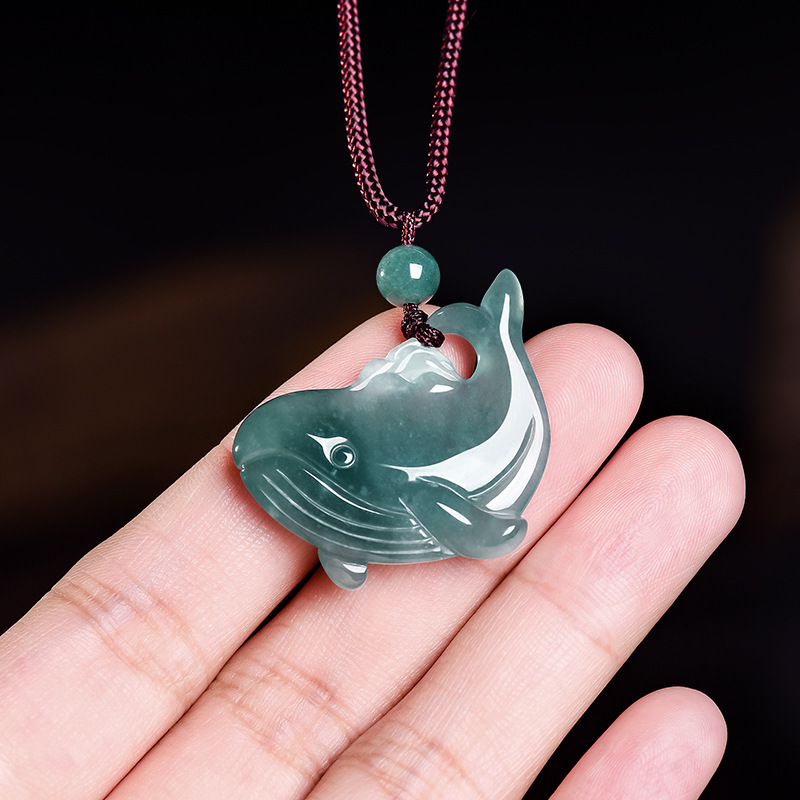 Kalung Liontin Paus dari Batu  - Jewelry & Watches Company ulasan dan harga