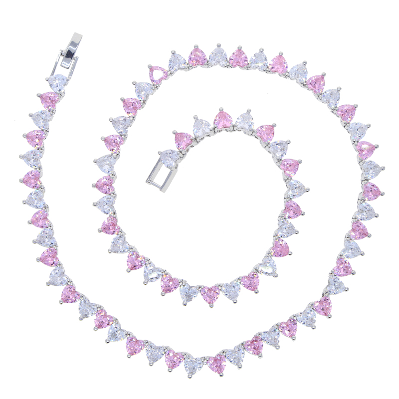 Grosir 5A Kalung Rantai Tenis  - Tennis Bracelet Cubic ulasan dan harga