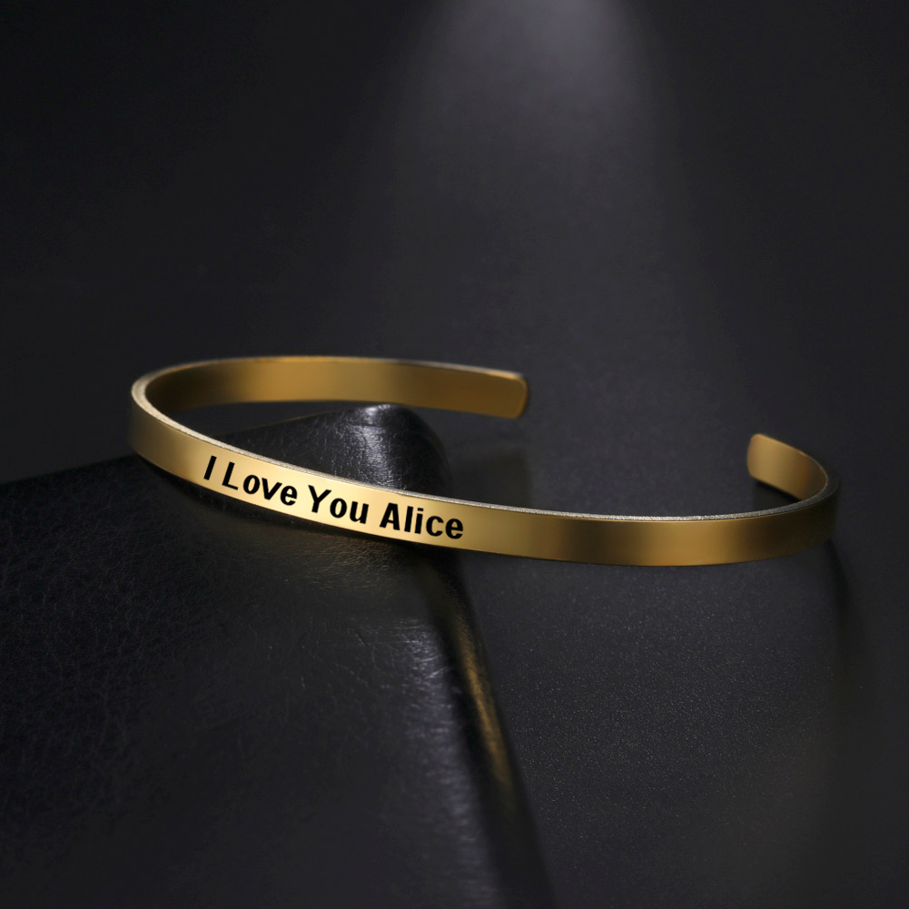 Nama Gelang Personalisasi Gela - Rose Gold Bracelet ulasan dan harga