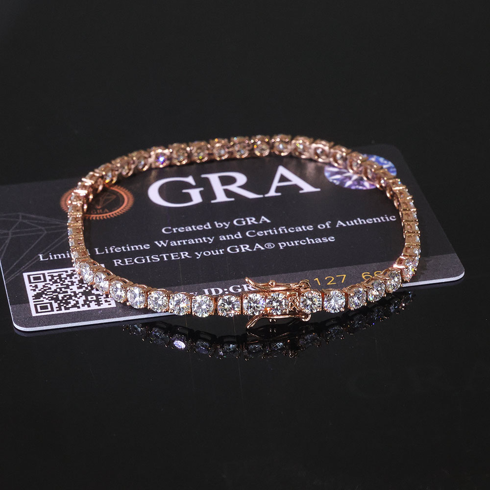 ESKEEM VVS Gelang Tenis Moissa - Rose Gold Bracelet ulasan dan harga