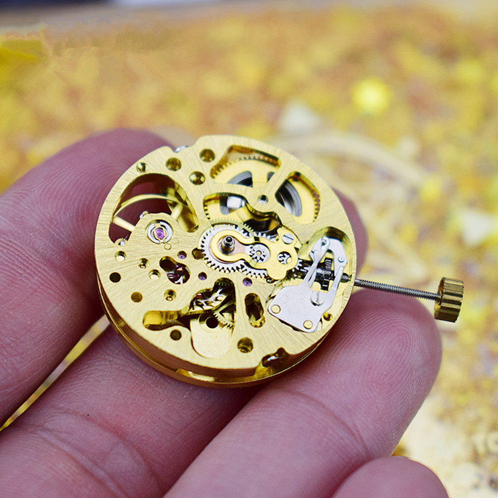 Mesin Jam Quartz Dual Time Zon - Jewels In Quartz Watches ulasan dan harga