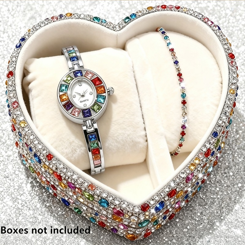 2 Buah Jam Tangan Kuarsa Wanit - Jewels On Watches ulasan dan harga