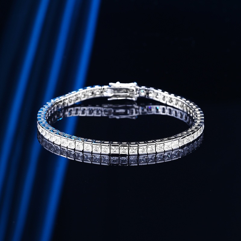 Merek Fashion Tenis Gelang Put - Tennis Bracelet Cubic ulasan dan harga