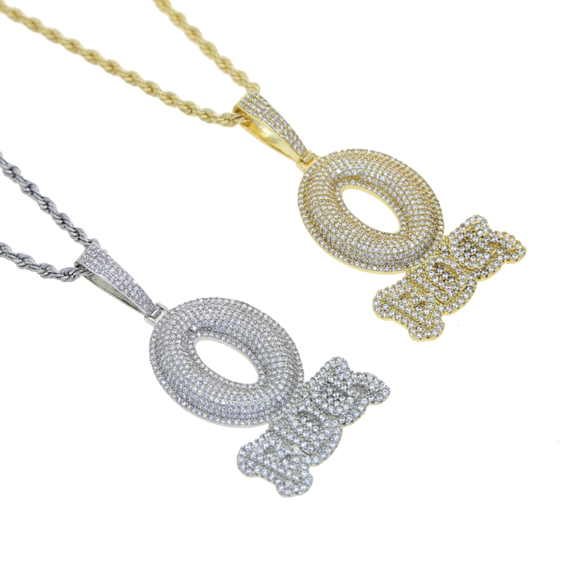 Liontin Blok O Huruf Es Keluar - Tennis Bracelet Cubic ulasan dan harga