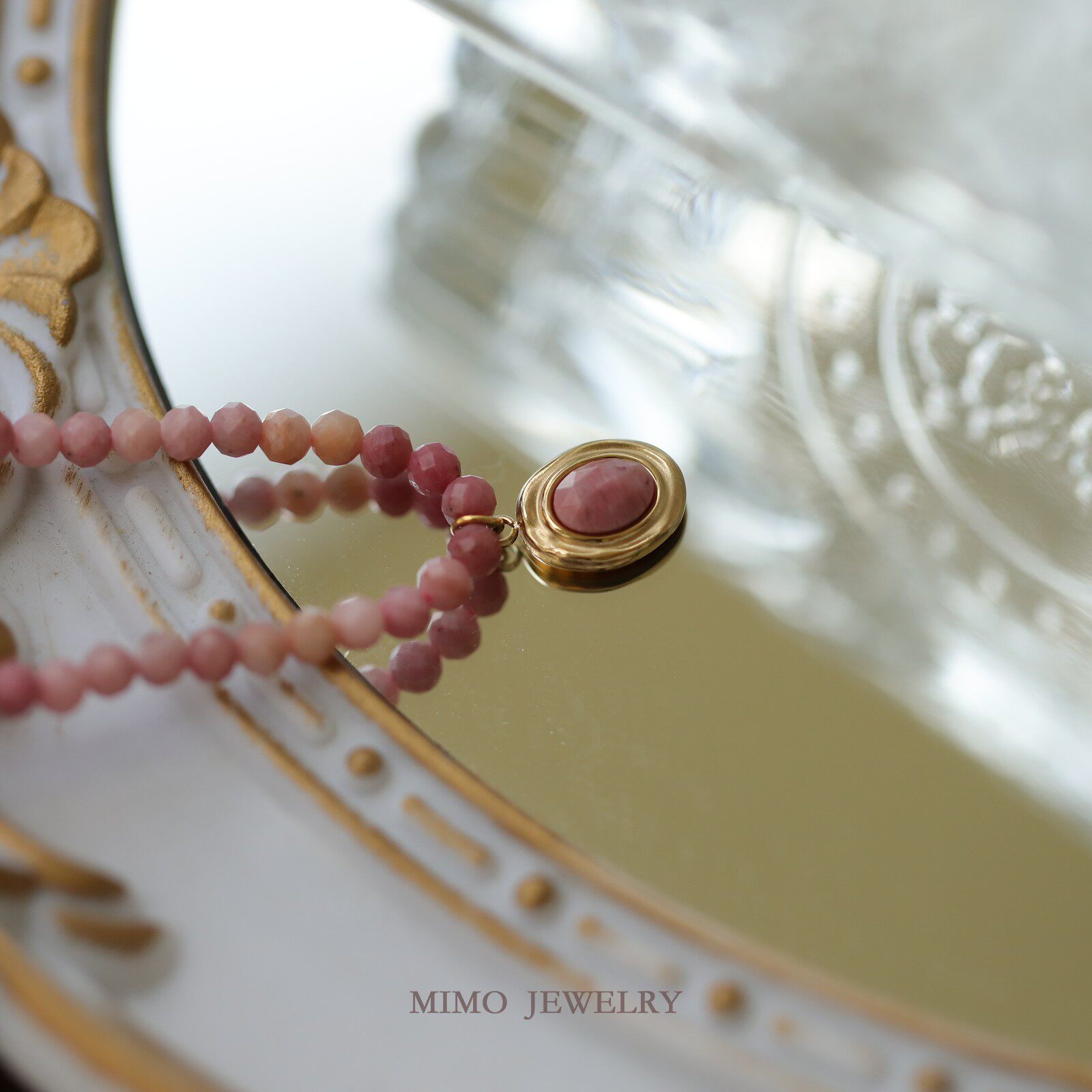 1 Buah Jimat Batu Merah Berseg - Rose Gold Bracelet ulasan dan harga