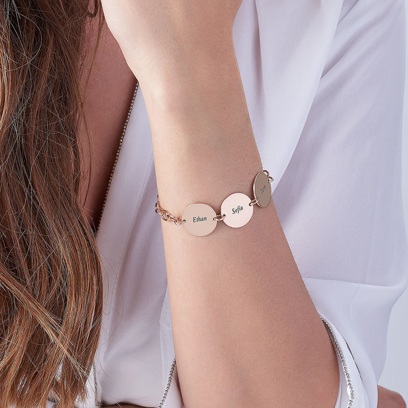 Gelang Nama Terukir Gelang Nam - Rose Gold Bracelet ulasan dan harga