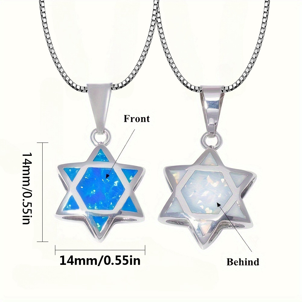 Kalung Liontin Opal Bintang Da - Jewelry & Watches Company ulasan dan harga