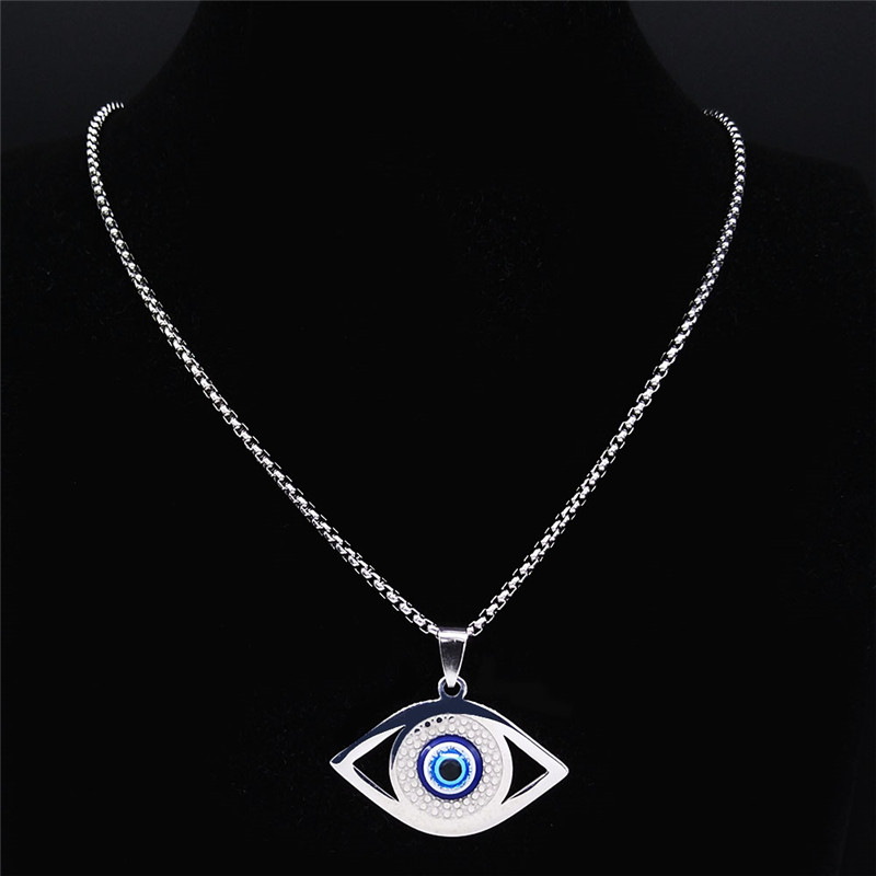 Kalung Mata Biru Islam Hamsa,  - Jewelry & Watches Company ulasan dan harga