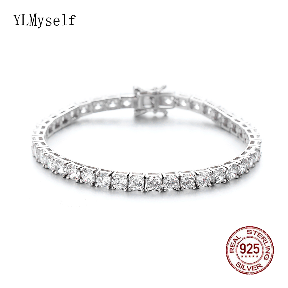 YLMyself 925 Gelang Tenis Pera - Tennis Bracelet Cubic ulasan dan harga