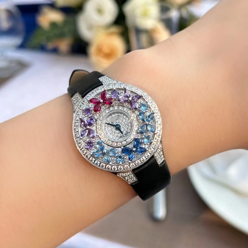 Jam Tangan Wanita Mewah Warna- - Jewels In Quartz Watches ulasan dan harga
