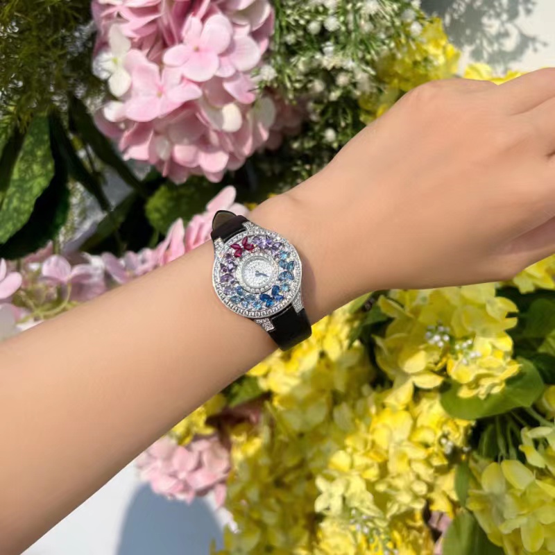 Jam Tangan Wanita Mewah Warna- - Jewels In Quartz Watches ulasan dan harga