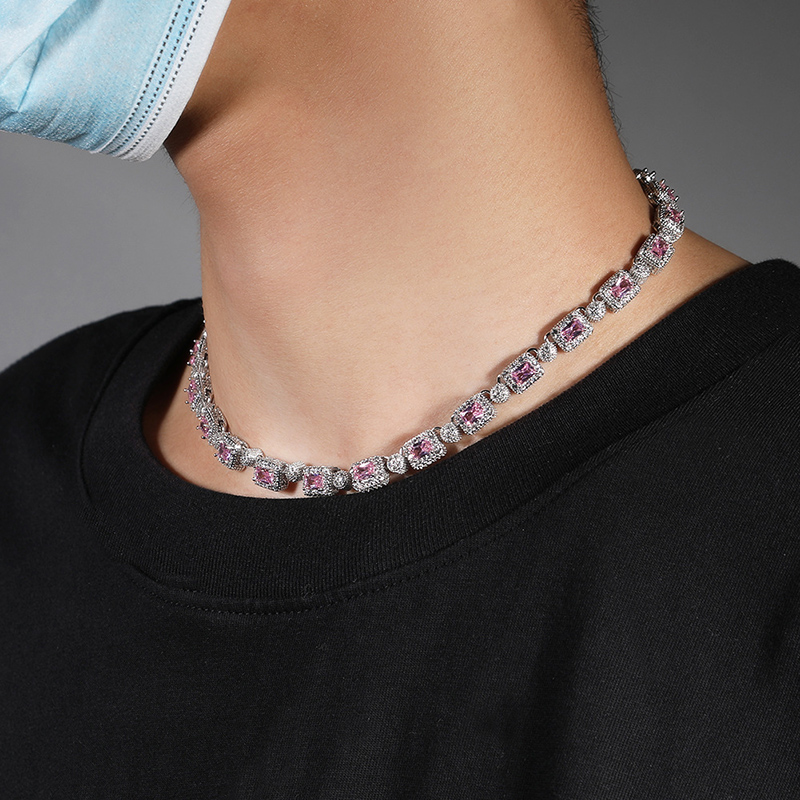Kalung Choker Rantai Tenis Hip - Tennis Bracelet Cubic ulasan dan harga