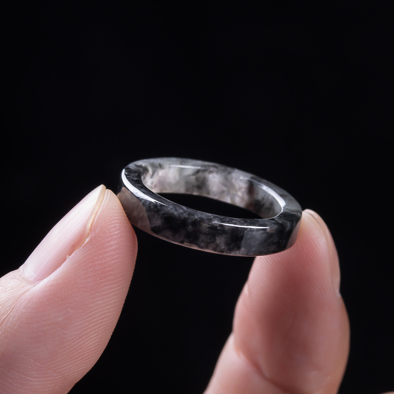 Cincin batu giok hitam jenis e - Jewelry & Watches Company ulasan dan harga